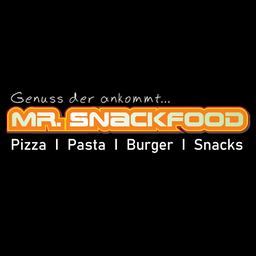 Mr. Snackfood logo.